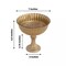 7" Gold Roman Style Metal Compote Vase Flower Bowl Centerpiece Party Decorations